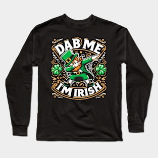 Dabbing Leprechaun Special Sabbing St Patrick’s Day Long Sleeve T-Shirt